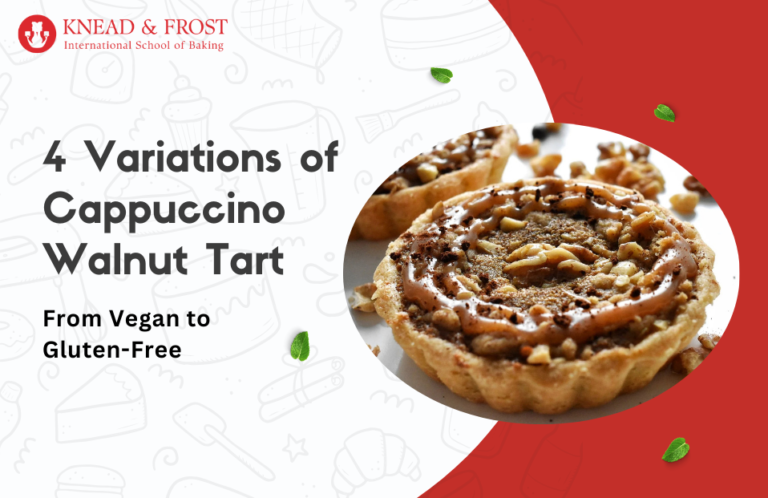 4 Variations of Cappuccino Walnut Tart: From Vegan to Gluten-Free