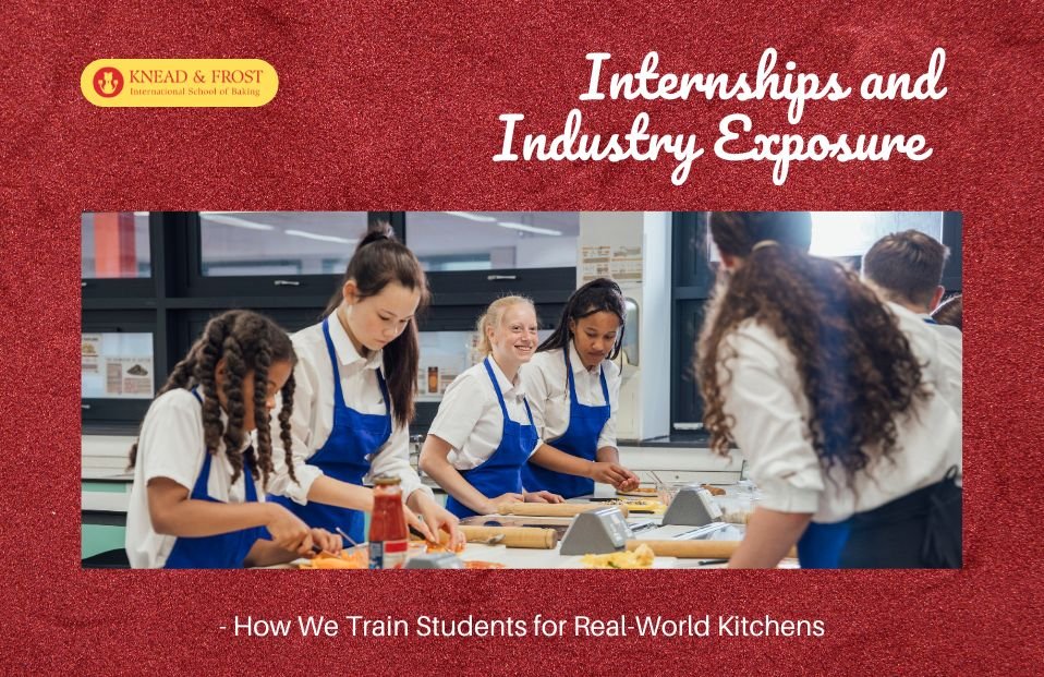 Internships and Industry Exposure – How We Train Students for Real-World Kitchens