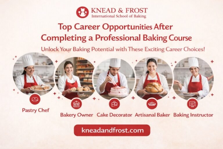 Top Career Opportunities After Completing a Professional Baking Course