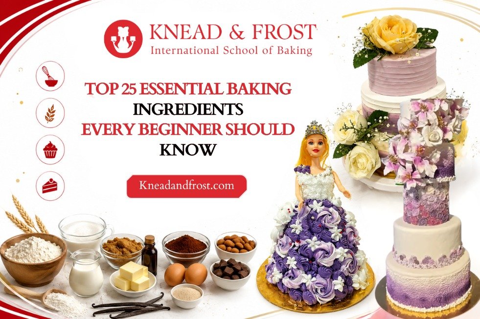 Top 25 Essential Baking Ingredients Every Beginner Should Know (Complete Guide)